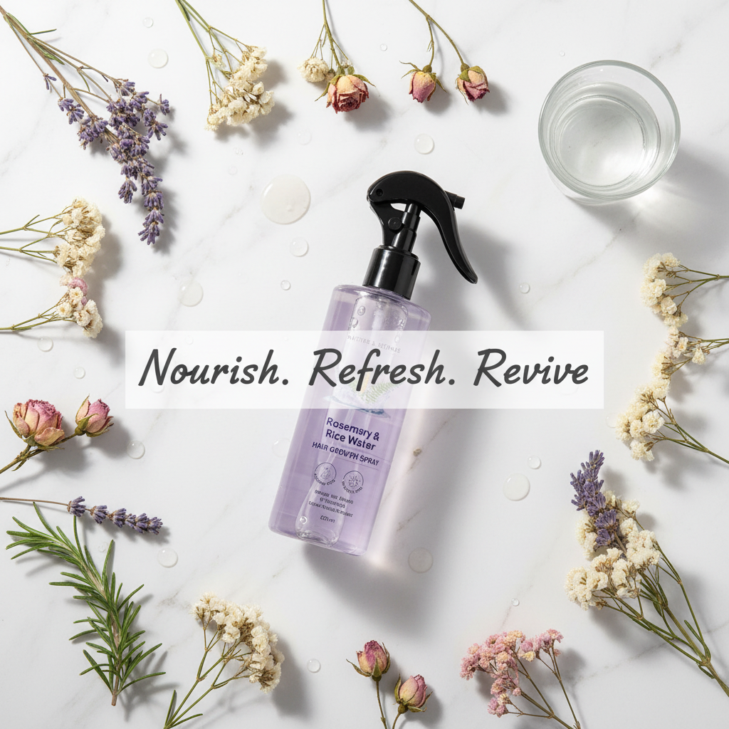 Rosemary Spray - Flat Lay